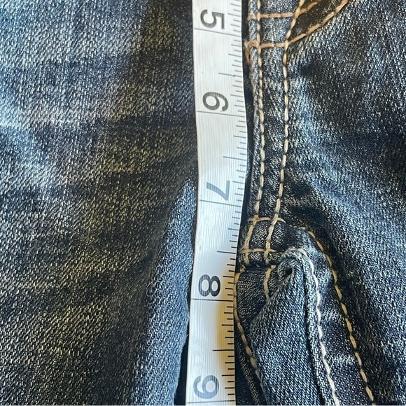 Mek Jeans Natalie Bootcut Light Factory Distressed – Size 25/30 - Picture 13 of 14